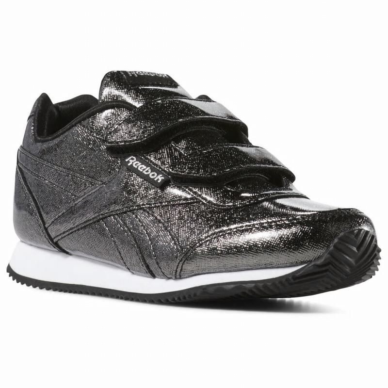 Reebok Royal Classic Jog 2 Tenisky Dievcenske - Čierne RW4838IF